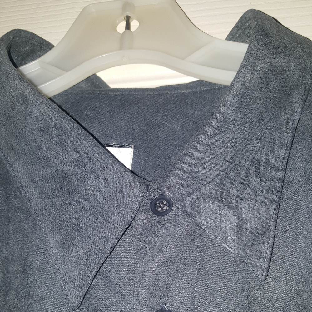 Blueish Gray men's shirt